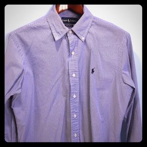 Men’s Ralph Lauren Blue Plaid Large